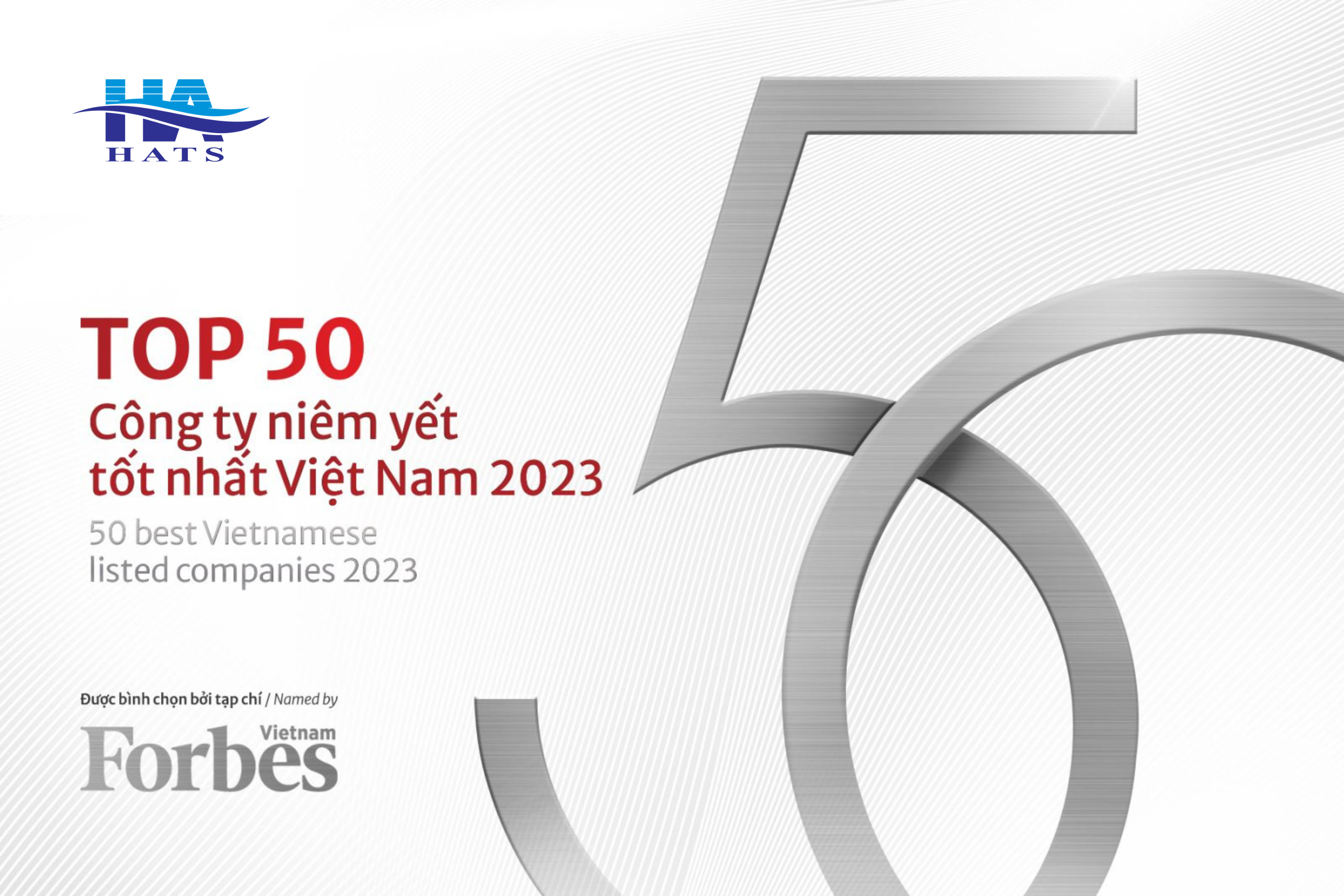 Hải An Group tiếp tục vào Danh sách 50 Công ty niêm yết tốt nhất năm 2023 của Forbes Việt Nam