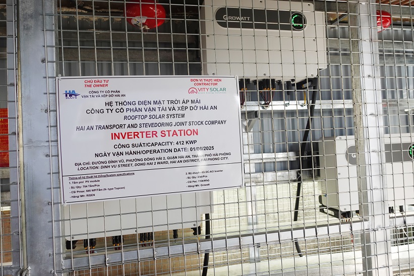 Hai An completes solar power project – A step toward a greener future
