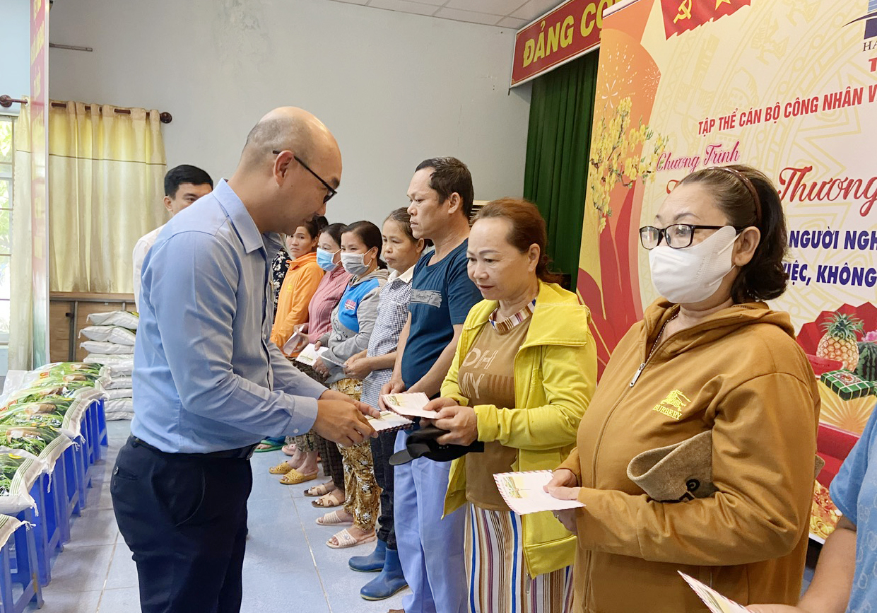 Hải An chung tay chương trình “Trao yêu thương – Sẻ chia Tết ấm” tại tỉnh Bà Rịa – Vũng Tàu