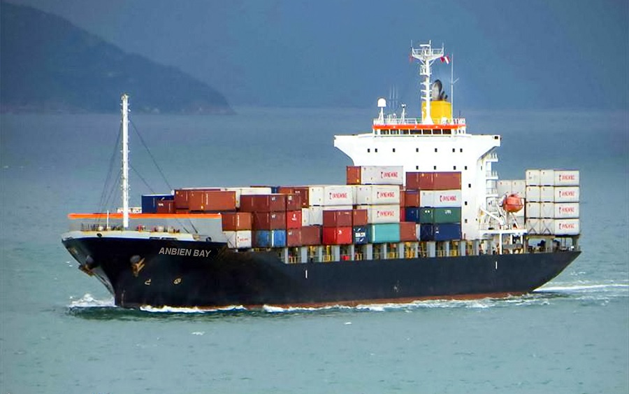 HAIAN GROUP successfully received the 9th container ship named M/V ANBIEN BAY